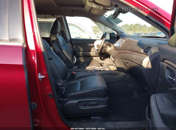 5FPYK3F78PB007591 2023 HONDA RIDGELINE Red Widok wnętrza z przodu