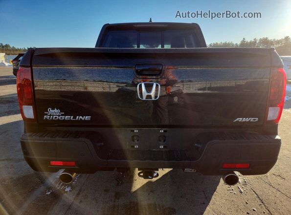 5FPYK3F79PB010242 2023 HONDA RIDGELINE Black Вид ззаду