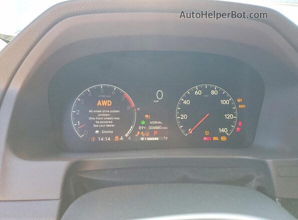 5FPYK3F81RB016984 2024 HONDA RIDGELINE Black Instrument cluster view