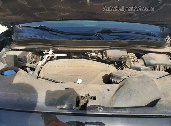 5FPYK3F84MB012503 2021 HONDA RIDGELINE Black Սալոնի հետևի տեսք