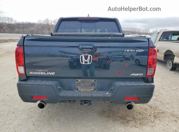 5FPYK3F86NB030390 2022 HONDA RIDGELINE Black Вид ззаду