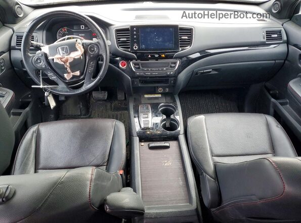 5FPYK3F86NB030390 2022 HONDA RIDGELINE Black Вид панелі приладів