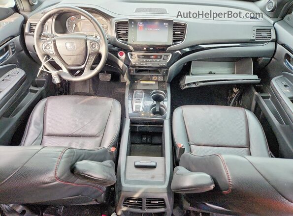 5FPYK3F87MB024595 2021 HONDA RIDGELINE Black Առջևի վահանակի տեսք