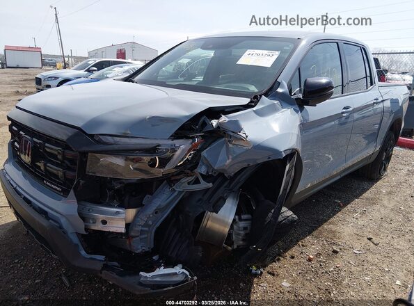 5FPYK3F88SB005910 2025 HONDA RIDGELINE Gray Front view