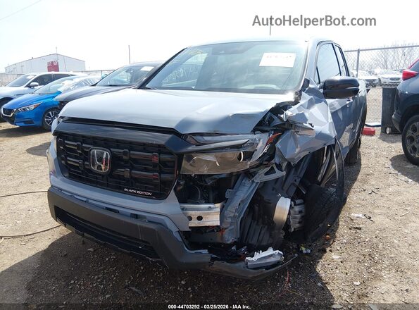 5FPYK3F88SB005910 2025 HONDA RIDGELINE Gray Front left