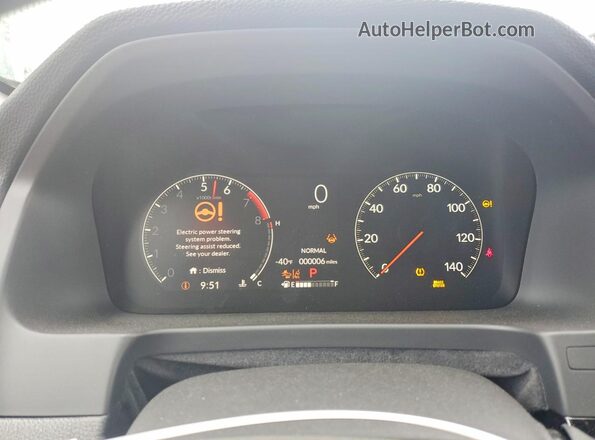 5FPYK3F88TB013846 2026 HONDA RIDGELINE Синий Вид щитка приборов
