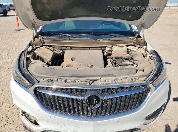 5GAERBKW2LJ146540 2020 BUICK ENCLAVE White ძრავის განყოფილების ხედი