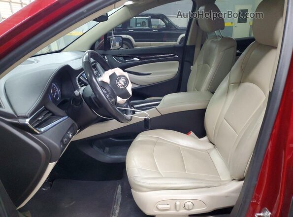 5GAERBKW2MJ186294 2021 BUICK ENCLAVE Red Rear view
