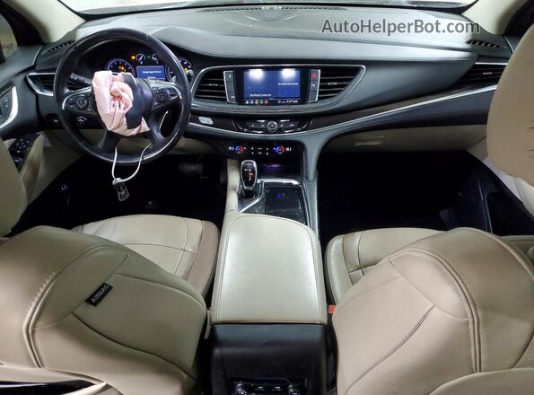 5GAERBKW2MJ186294 2021 BUICK ENCLAVE Red Front interior view