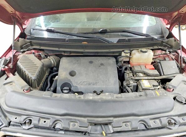 5GAERBKW2MJ186294 2021 BUICK ENCLAVE Red Rear interior view