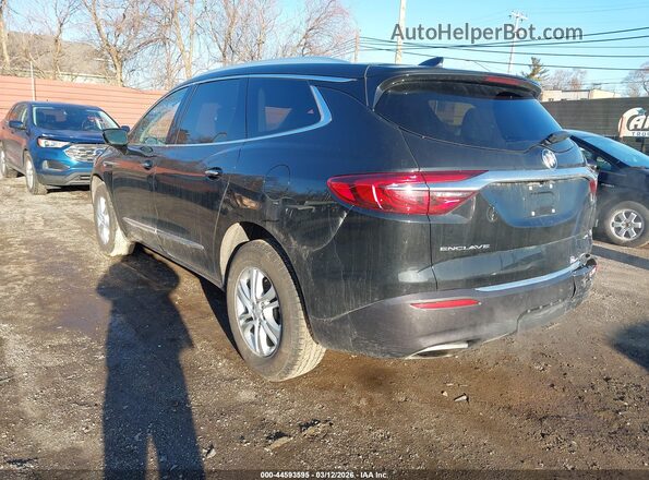 5GAERBKW2MJ259843 2021 BUICK ENCLAVE Black Հետևի ձախ