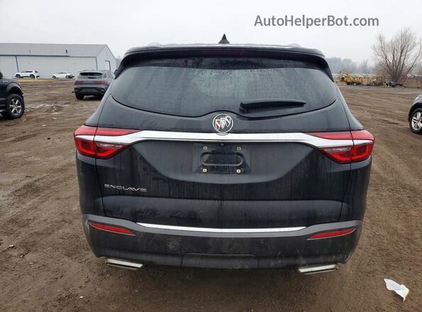 5GAERBKW3MJ124693 2021 BUICK ENCLAVE Black Rear view