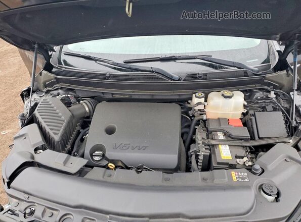 5GAERBKW3MJ124693 2021 BUICK ENCLAVE Black Engine compartment view