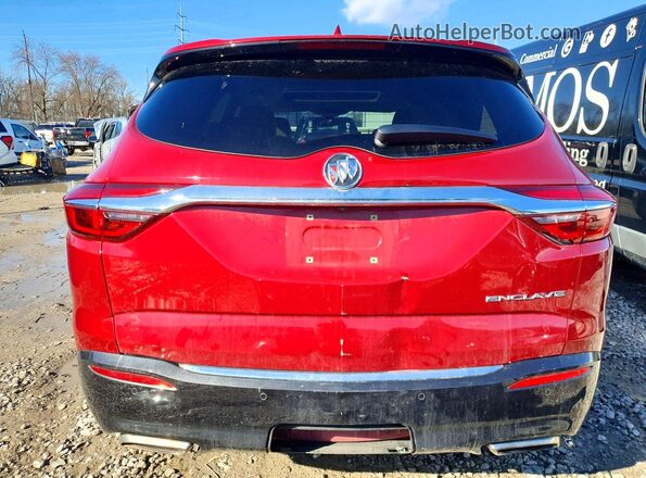 5GAERBKW8KJ100970 2019 BUICK ENCLAVE Red 