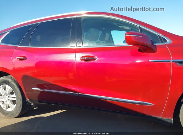 5GAERBKW8LJ280792 2020 BUICK ENCLAVE Red Widok wnętrza z tyłu