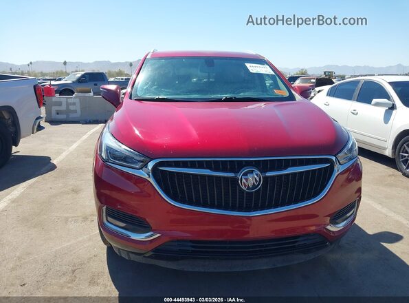 5GAERBKW8LJ280792 2020 BUICK ENCLAVE Red Widok zestawu wskaźników