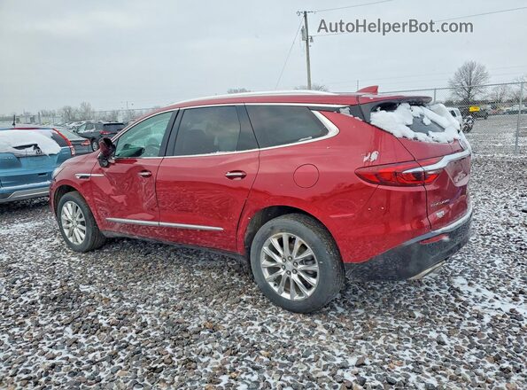 5GAERBKW8MJ148763 2021 BUICK ENCLAVE Red უკანა მარცხენა