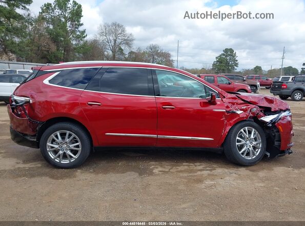 5GAERBKW8PJ135273 2023 BUICK ENCLAVE Red Vista interior de 360 grados