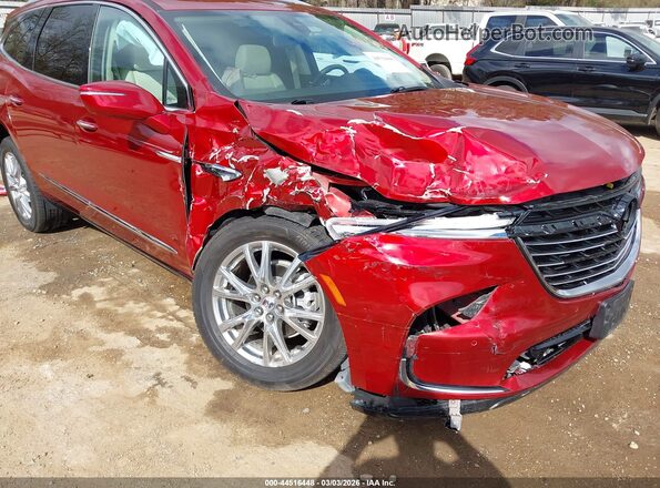 5GAERBKW8PJ135273 2023 BUICK ENCLAVE Red Vista frontal