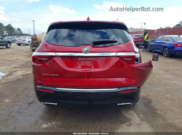 5GAERBKW8PJ135273 2023 BUICK ENCLAVE Red 