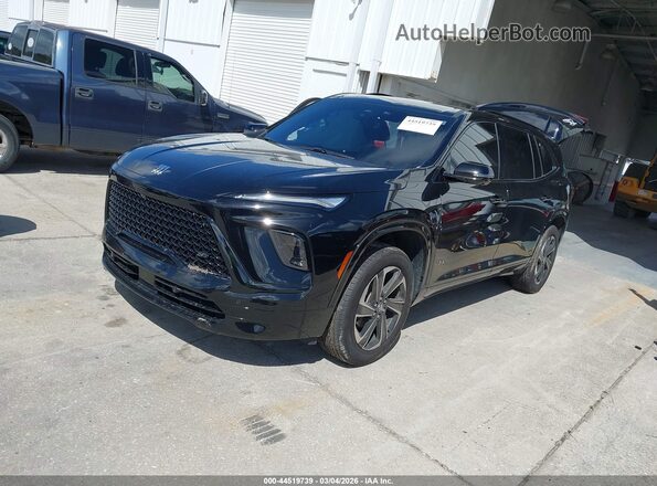 5GAERBRS4SJ106462 2025 BUICK ENCLAVE Черный Передняя левая четверть
