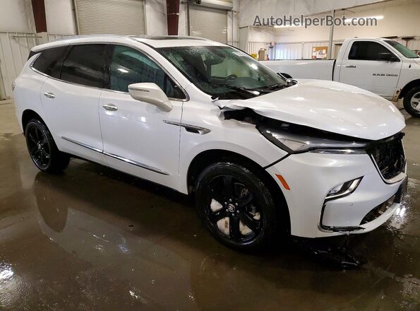 5GAEVAKW5PJ153820 2023 BUICK ENCLAVE White Delantero derecho