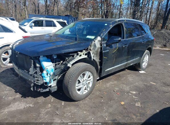 5GAEVAKW6MJ193285 2021 BUICK ENCLAVE Black Передня ліва чверть