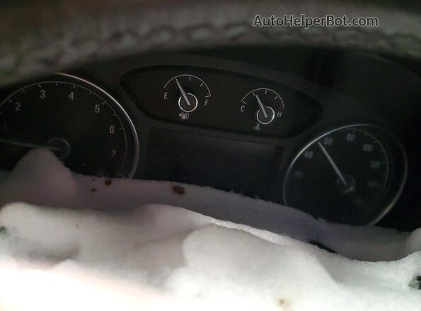 5GAEVAKWXMJ155963 2021 BUICK ENCLAVE Белый Вид щитка приборов