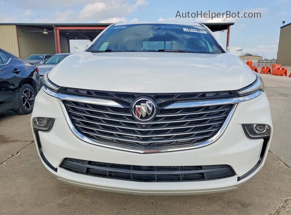 5GAEVBKW2NJ129073 2022 BUICK ENCLAVE White Vista frontal