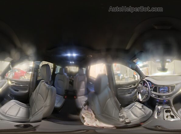5GAEVBKW8NJ172686 2022 BUICK ENCLAVE White Vista interior de 360 grados