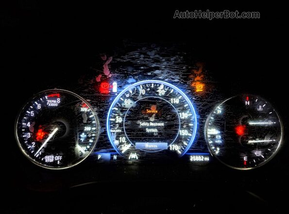 5GAEVCKW3RJ104338 2024 BUICK ENCLAVE Black Widok zestawu wskaźników