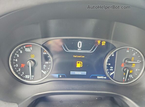 5GAEVCKWXRJ119693 2024 BUICK ENCLAVE White Instrument cluster view