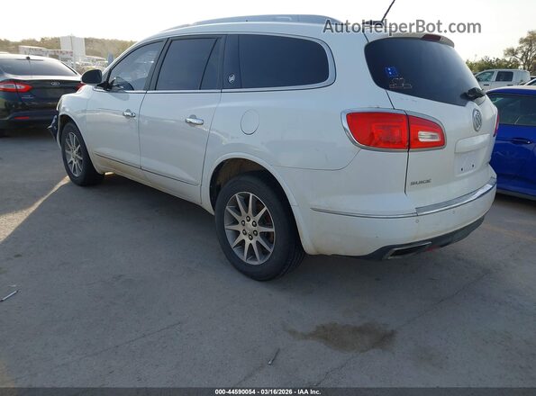 5GAKRAKD3HJ219076 2017 BUICK ENCLAVE White Trasero izquierdo