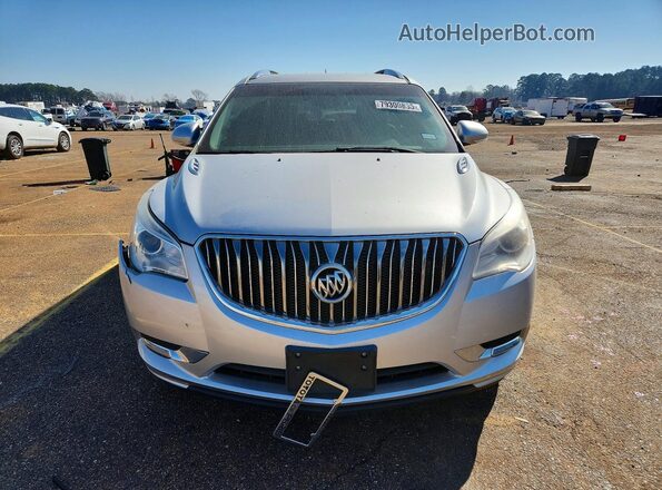 5GAKRAKDXGJ342100 2016 BUICK ENCLAVE Серебряный Вид спереди