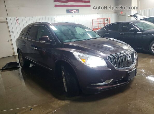 5GAKRBKD0GJ294015 2016 BUICK ENCLAVE Brown Przód prawy