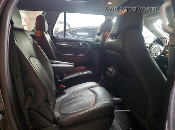 5GAKRBKD0GJ294015 2016 BUICK ENCLAVE Brown Widok tylnych siedzeń