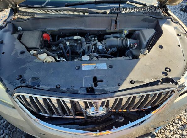 5GAKRBKD1GJ304728 2016 BUICK ENCLAVE Gold ძრავის განყოფილების ხედი