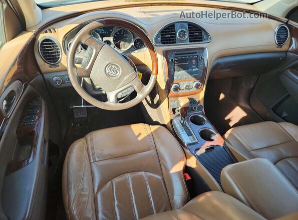 5GAKRBKD1GJ304728 2016 BUICK ENCLAVE Gold წინა პანელის ხედი