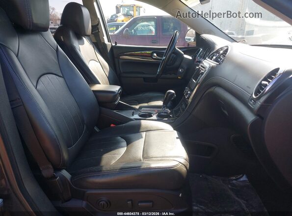 5GAKRBKD2HJ326853 2017 BUICK ENCLAVE Gray Front interior view