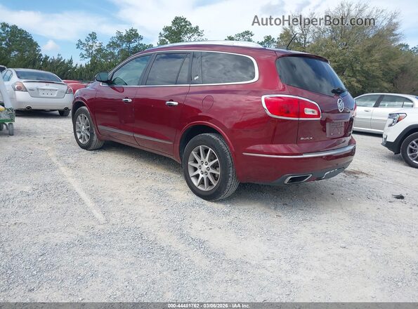 5GAKRBKD7GJ241652 2016 BUICK ENCLAVE Burgundy Rear left