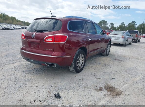 5GAKRBKD7GJ241652 2016 BUICK ENCLAVE Burgundy Rear right