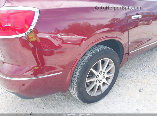 5GAKRBKD7GJ241652 2016 BUICK ENCLAVE Burgundy 