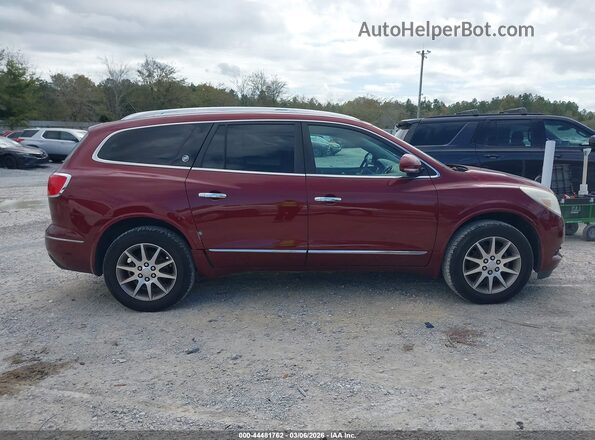 5GAKRBKD7GJ241652 2016 BUICK ENCLAVE Burgundy Rear interior view