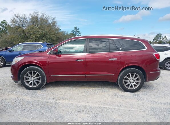 5GAKRBKD7GJ241652 2016 BUICK ENCLAVE Burgundy 360 interior view
