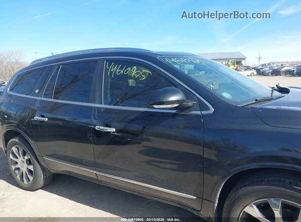 5GAKRBKD7HJ161916 2017 BUICK ENCLAVE Black Widok wnętrza z tyłu