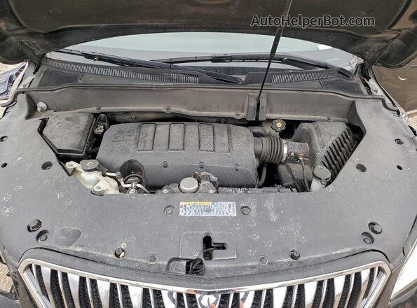 5GAKRCKD4GJ246457 2016 BUICK ENCLAVE Black Engine compartment view
