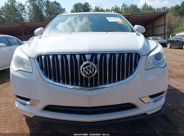 5GAKVBKD8HJ225800 2017 BUICK ENCLAVE White ხელსაწყოთა პანელის ხედი