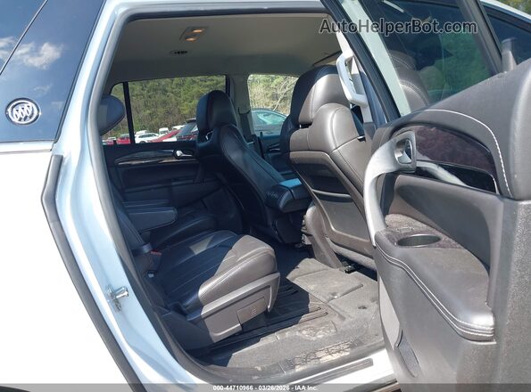 5GAKVBKD8HJ225800 2017 BUICK ENCLAVE White VIN კოდის სტიკერის ხედი