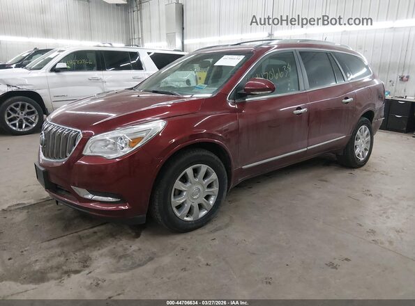 5GAKVBKD9HJ269403 2017 BUICK ENCLAVE Burgundy Передня ліва чверть