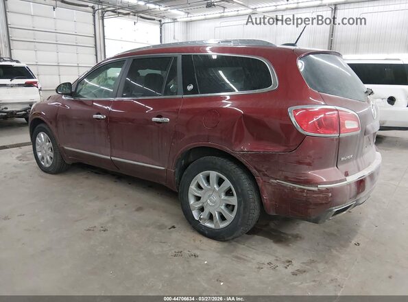 5GAKVBKD9HJ269403 2017 BUICK ENCLAVE Burgundy Задня ліва чверть